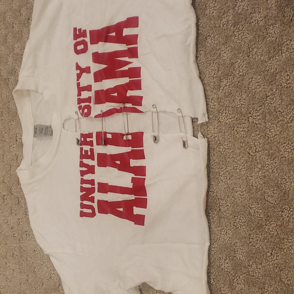 University of Alabama crop top